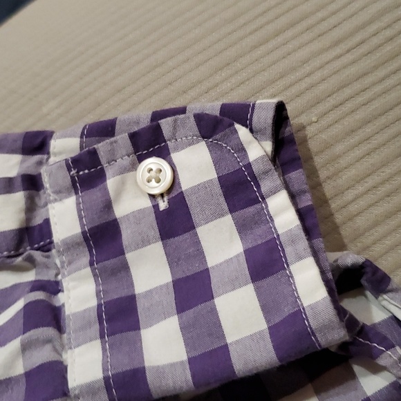 Crewcuts J Crew boys button down checked shirt size 8 - Picture 8 of 8